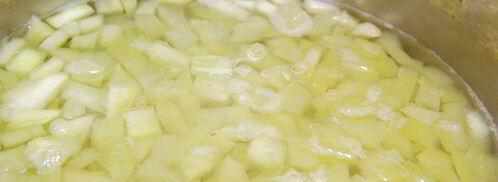 цукаты из арбузных корок. Шаг 4