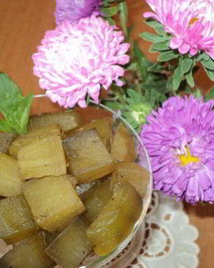 Цукаты из баклажан