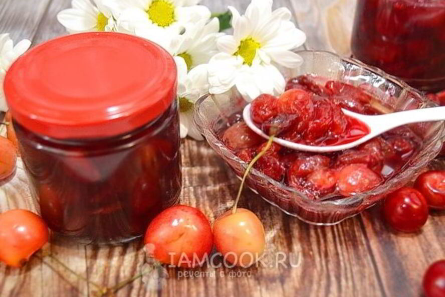 Рецепт варенье из черешни и вишни