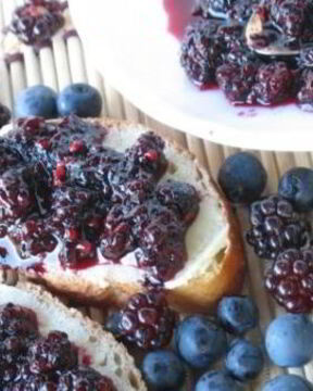 Варенье из черники замороженной