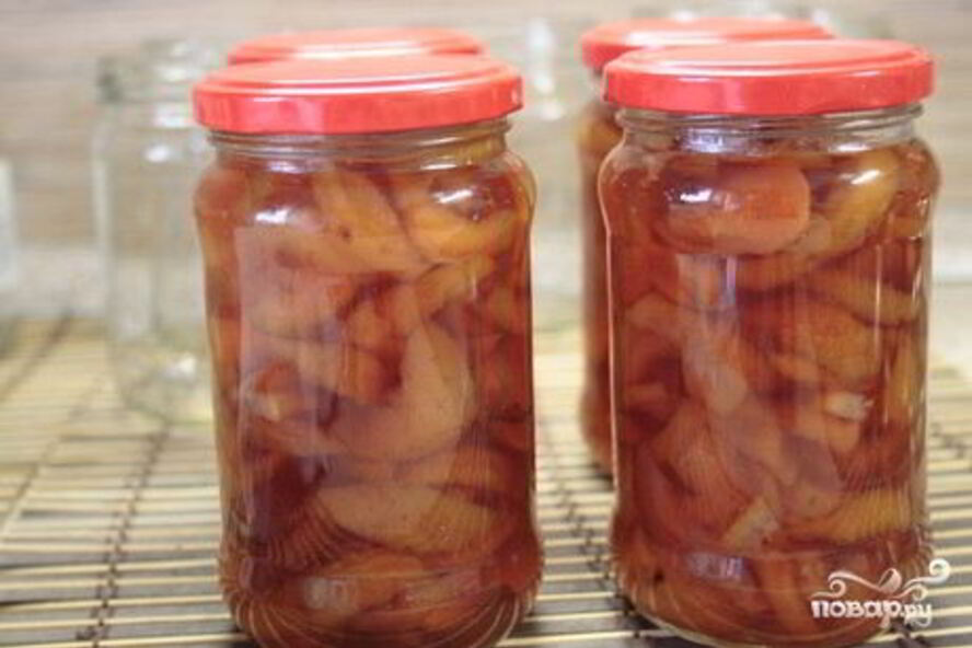 Рецепт варенье из груш в собственном соку