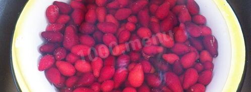 варенье из кизила с косточками на зиму. Шаг 2