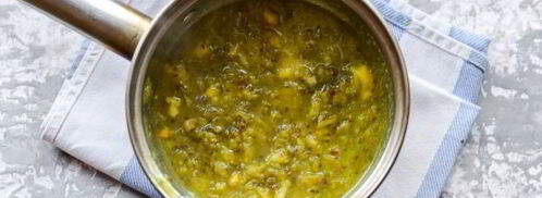 варенье из крыжовника с лимоном и апельсином. Шаг 11