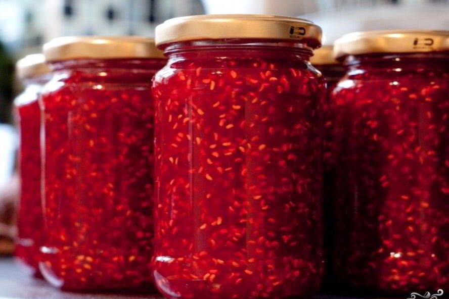 Рецепт варенье из малины и клубники