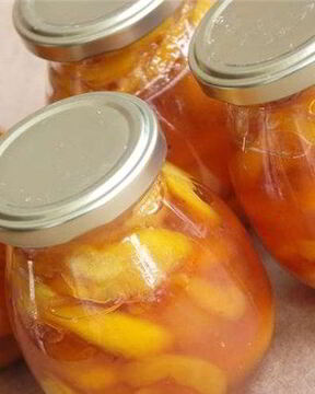 Варенье из персиков без сиропа