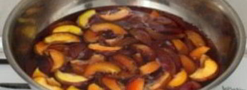 варенье из персиков быстрое. Шаг 4