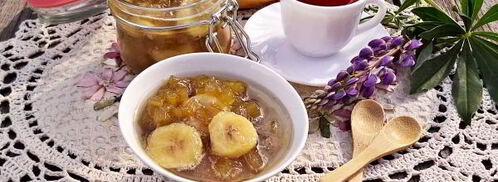 варенье из ревеня с бананом. Шаг 10