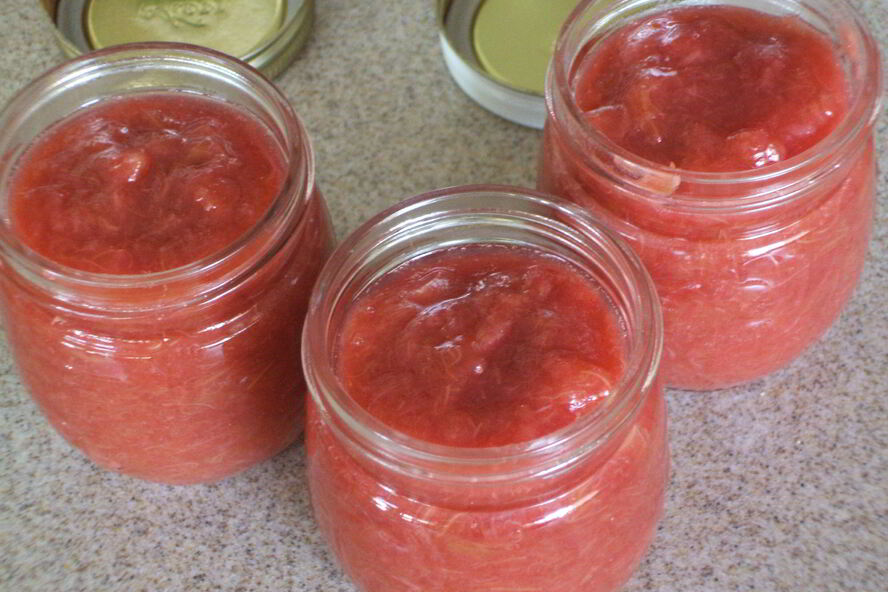 Рецепт варенье из ревеня