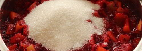 варенье из тыквы и клюквы. Шаг 3