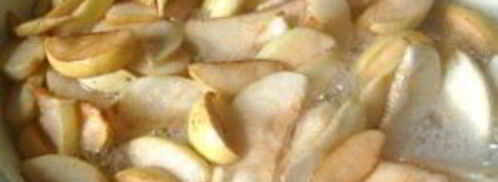 варенье из яблок дольками с содой. Шаг 3