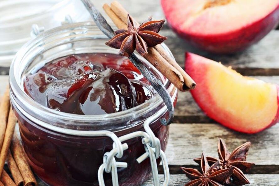 Рецепт варенье из яблок и слив