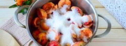 варенье из жерделей дольками. Шаг 3