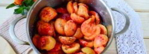 варенье из жерделей дольками. Шаг 4