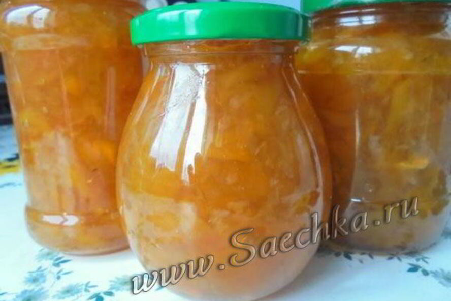 Рецепт варенье на сковородке из тыквы