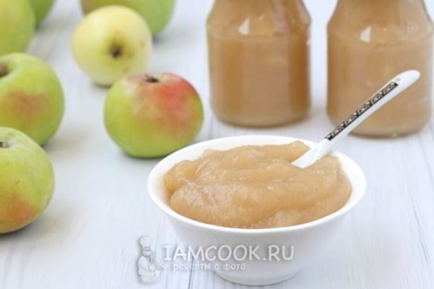 Рецепт яблочное пюре детям на зиму