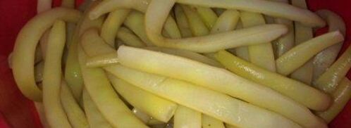 заготовка спаржевой фасоли на зиму. Шаг 3