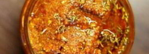 закуска с вялеными помидорами. Шаг 3