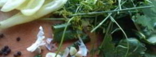 засолка огурцов в банках. Шаг 2