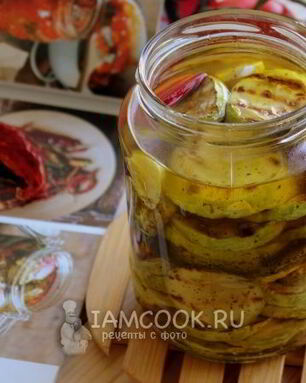 Жареные кабачки на зиму