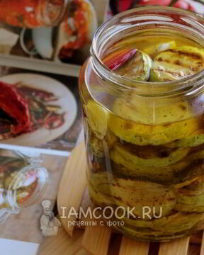 Жареные кабачки на зиму