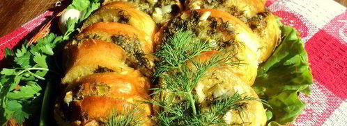 багет, запеченный в фольге. Шаг 5