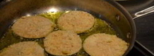 баклажаны в кляре с сыром. Шаг 4