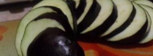 башенки из баклажанов. Шаг 6