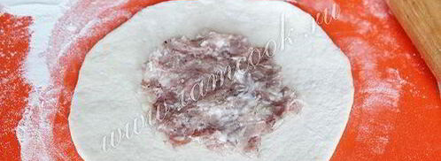 беляши с мясом. Шаг 5