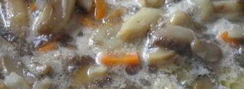 брускетта с грибами. Шаг 3