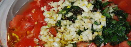 брускетта с помидорами. Шаг 5