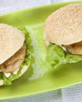 Чикенбургер терияки