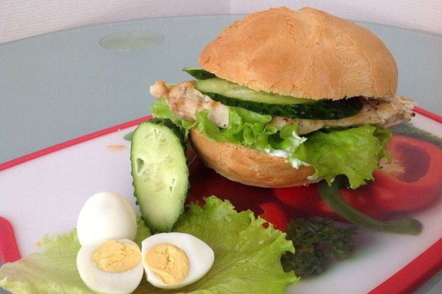Рецепт чикенбургер