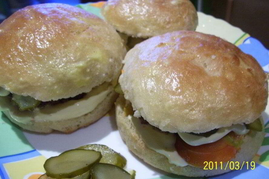 Рецепт домашний гамбургер