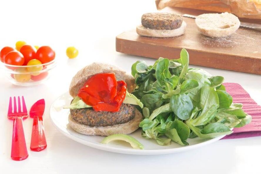 Рецепт вегетарианские бургеры с грибами