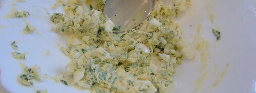 бутерброд былина. Шаг 2