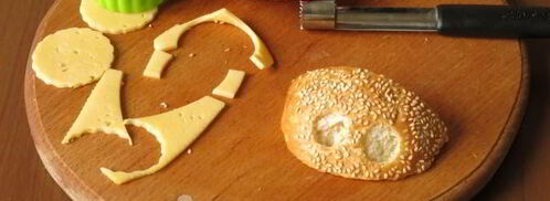 бутерброд обезьяна. Шаг 6