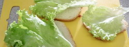 бутерброд обезьянка. Шаг 3