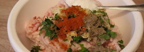 бутербродная намазка из сала с чесноком. Шаг 3