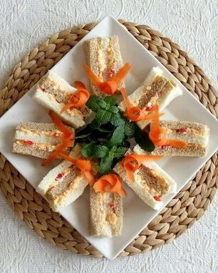 Бутерброды на свадебный стол