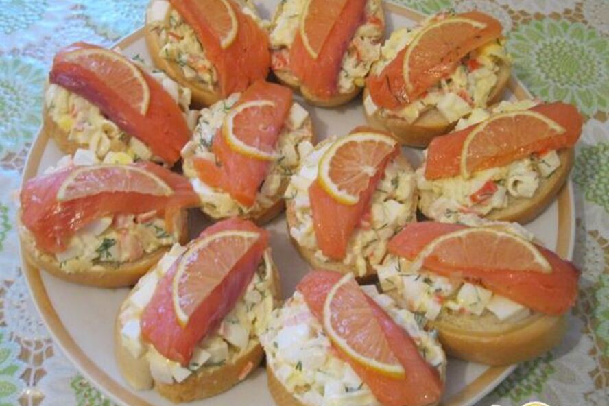 Рецепт бутерброды пикантные