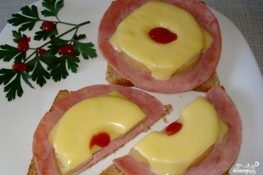 Рецепт бутерброды с ананасом