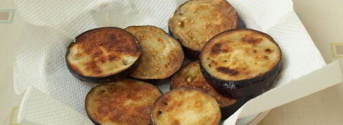 бутерброды с баклажанами и помидорами. Шаг 3