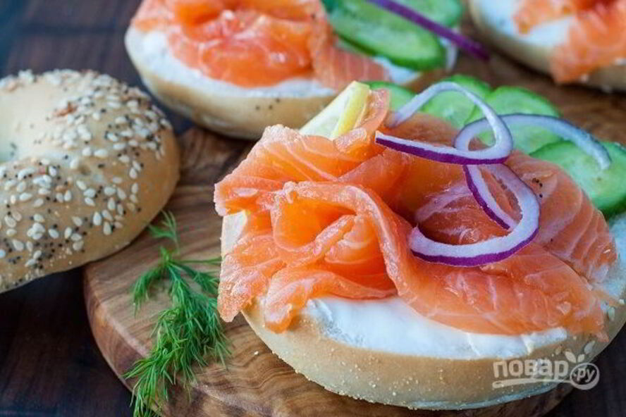 Рецепт бутерброды с горбушей соленой