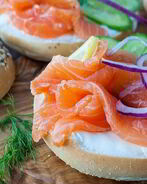 Бутерброды с горбушей соленой