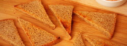 бутерброды с икрой минтая. Шаг 2