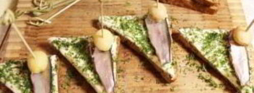 бутерброды с килькой. Шаг 6