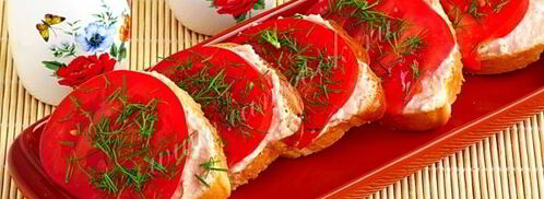 бутерброды с куриным паштетом и сыром. Шаг 11