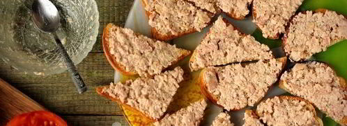 бутерброды с печенью трески. Шаг 4