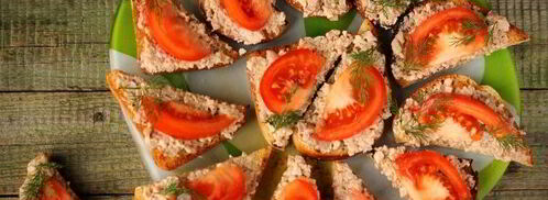 бутерброды с печенью трески. Шаг 6