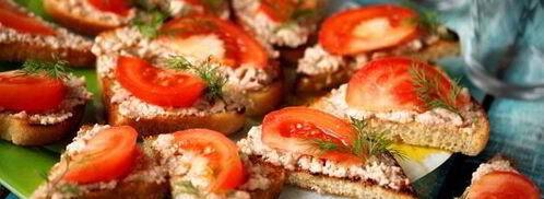 бутерброды с печенью трески. Шаг 8